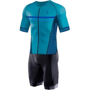 بدلة ركوب الدراجات Synergy - بدلة ثلاثية الأكمام احترافية للرجال (قطبي، متوسط) in Kuwait