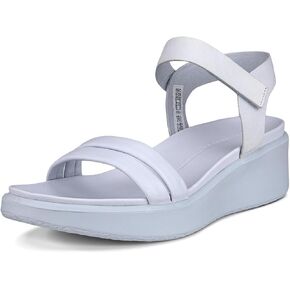 ECCO Women's Flowt Luxery Wedge Ankle Strap Sandal