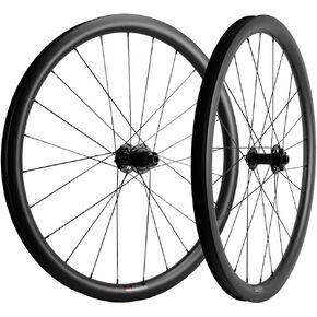 Superteam 38mm Carbon Tubeless Wheelset Disc Brake Road Bike Gravel Wheels 700c 31mm Width