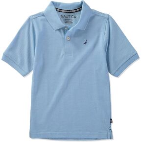 Nautica Boys' Short Sleeve Anchor Polo
