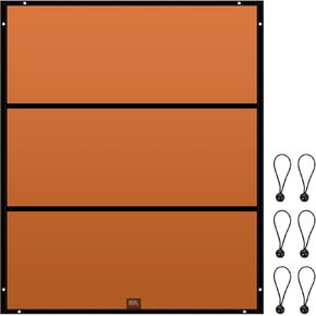 KEMIMOTO Forklift Shade Cover Heavy Duty Waterproof Forkilift Sunshade Top 51x43in Anti-UV Forklift Rain Cover Rain Canopy Cover for Forklift Capacity up to 8000 lb