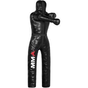 Grappling Dummy for Adult BJJ Judo Wrestling Standing Position Brazilian JIU Jitsu MMA Sparring Self Defense Training Vinyl Dummy – UNFILLED