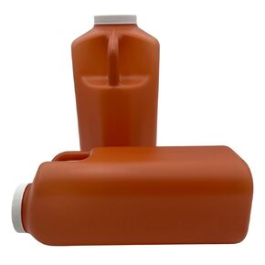 Large Urine Collection Container with Spill Proof Screw Lid, 24-Hour Urine Collection Bottle (Pack of 2)