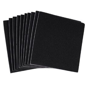 Lystaii 10 PCS Foam Padding Sheets with Adhesive Backing Neoprene Foam Sheet Self Stick Wide - Closed Cell Foam Sheet Square Pad for Craft Furniture