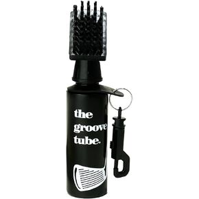 ProActive Sports Groove Tube Golf Club Cleaner Squeeze Bottle Brush , black, 7 1/2 inches tall