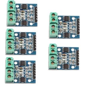 L9110S DC Motor Drive Module Stepper Motor Drive Controller Board 2.5-12V H-Bridge Can Drive Dual DC Motor at The Same time or 4 Wire 2 Phase Stepper Motor 5pcs