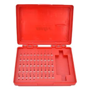 Plug Gage Set Steel Plug Pin Gage Set Bearing Steel Gcr15 50Pcs Set M0 0.011 0.060 Inch Steel Plug Pin Gage Set 0.0002 Inch