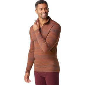 Smartwool Men's Merino 250 Pattern 1/4 Zip Base Layer – 100% Merino Wool