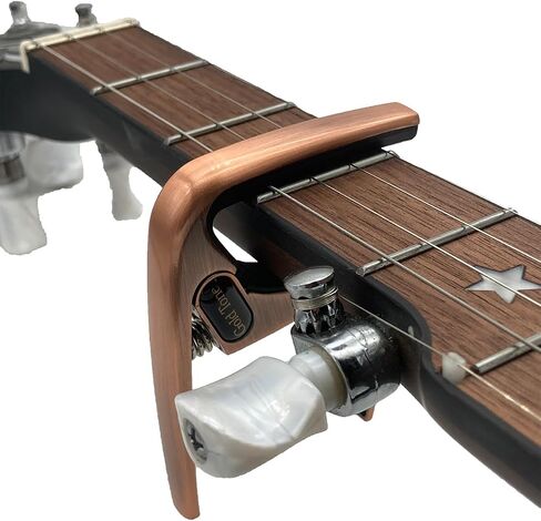 Gold Tone Swift Capo for Banjo, Ukulele, Mandolin, Tenor Guitar - Radiused or Flat (Black) in Saudi Arabia