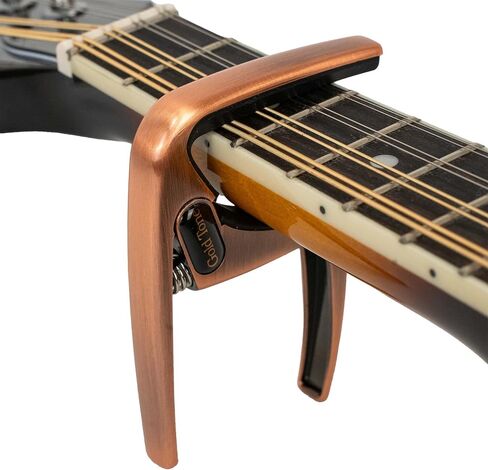 Gold Tone Swift Capo for Banjo, Ukulele, Mandolin, Tenor Guitar - Radiused or Flat (Black) in Saudi Arabia