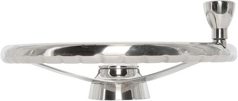 3 Spoke 15-1/2" Stainless Steel Boat Steering Wheel with Finger Grip Keyed to fit Standard 3/4" Taper Shafts (15-1/2") in Saudi Arabia