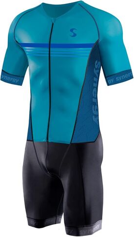 بدلة ركوب الدراجات Synergy - بدلة ثلاثية الأكمام احترافية للرجال (قطبي، متوسط) in Kuwait