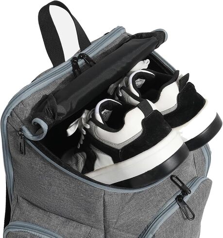 Bowling Backpacks Bowling Ball Bag Backpack for Single Ball with Shoe Bag Up to Size 18 Inches Bowling Bag with Padded Ball Holder for Accessories in Saudi Arabia