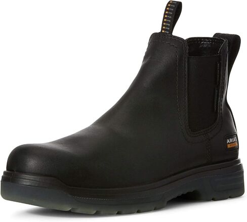 ARIAT Men’s Turbo Chelsea Waterproof Carbon Toe Work Boots – Performance Boot in Saudi Arabia