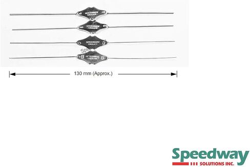 Bowman Lacrimal Probes (Set of 4, 8 Sizes) I Stainless Steel I Approx 130 mm in Saudi Arabia