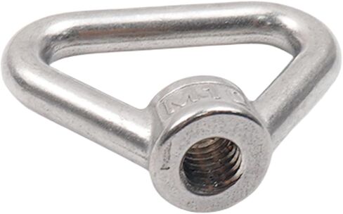 Antrader M10 Lifting Eye Nut Ring Triangle Shape Thread Eye Nut 304 Stainless Steel Eye Nut M10 Triangle Ring Shape Lifting Eye Nut Set Pack of 2 in Saudi Arabia