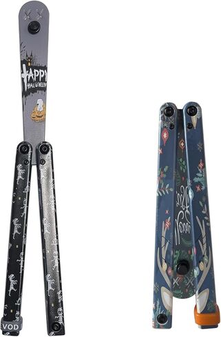 2pcs Plastic Integral Channel Handle Multitools, Foldable Plastic Tool Best Balance Practice Tool for Beginners Halloween, Christmas, Birthday, Thanksgiving Day, Style B in Kuwait
