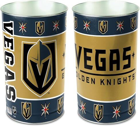 سلة مهملات NHL Vegas Golden Knights، متعددة الألوان in Saudi Arabia