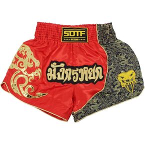 SOTF Boxing Shorts for Men Training Muay Thai Shorts Women Kickboxing Shorts for Kids