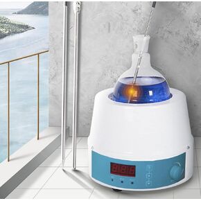 Digital 2000ML Heating Mantle 110V with Magnetic Stirring for Liquid Heating for Rotary Evaporator,Vacuum Pumps, etc.