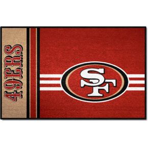 FANMATS - 8256 NFL San Francisco 49ers Nylon Face Starter Rug