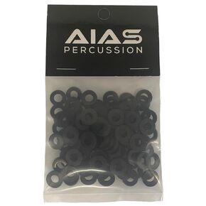 AIAS Nylon Tension Rod Washers (White, 100 Pack)