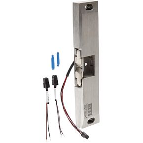 HES 9500 Series Stainless Steel Fire Rated Surface Mounted Electric Strike Body, Satin Stainless Steel Finish