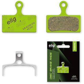 ELIG Bike Disc Brake Pads for SHIMANO SLX BR-M666 M675 M7000 M7100 XTR M985 M987 M9000 M9020 Deore BR-M615 M6000 M6100 S700 S7000 U8000 R315 FSA DB TX-9000 TX-9150 REVER ARC-U S MCX｜MTB ebike Road