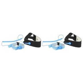 MECCANIXITY 2pcs ESD Anti Static Foot Heel Straps Anti Static Wrist Strap Adjustable for Grounding Protecting Electronics Against Electric Shock Yellow