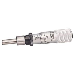 Starrett Micrometer Head with One-Piece Spindle, Satin Chrome Finish and Advanced Sleeve Design - Quick and Easy Adjustment, 0-1/2" Range, 0001" Graduations - T463XRL