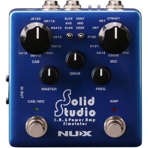 NUX Studio Series Solid Studio Amp Simulator IR Loader (L)