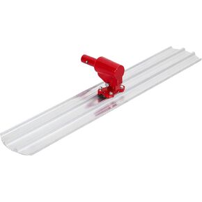 Towallmark 48 "x 8" Bull Float Magnesium Concrete Float، أداة تعويم خرسانية ذات نهاية مستديرة مع دعامة لتعويم متعدد الزوايا، شفرة من سبائك المغنيسيوم المبثوقة