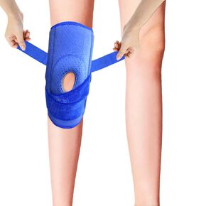 Adjustable Knee Brace - Enhanced Hinged Support for ACL, MCL Injuries, Meniscus Tear Pain Relief - Breathable, Sports & Post-Surgery Recovery - Suitable for Men and Women