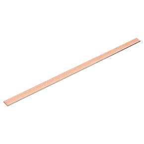 uxcell Copper Flat Bar, 0.08" Thickness x 0.79" Width x 15.75" Length Copper Bus Bar Stock Plate Mill for Electrical (2mm x 20mm x 400mm)