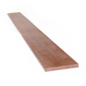1/8" x 1" C110 Copper Flat BAR 12" Long Solid .250" Plate Mill