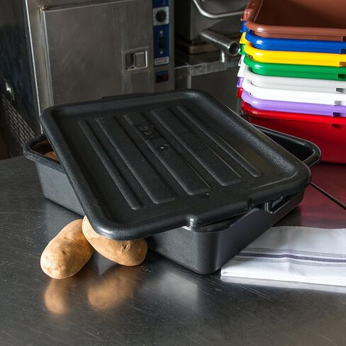 منتجات Carlisle FoodService N4401203 Comfort Curve™ غطاء صندوق حمل مريح لحوض الغسيل، عالمي، أسود in Saudi Arabia