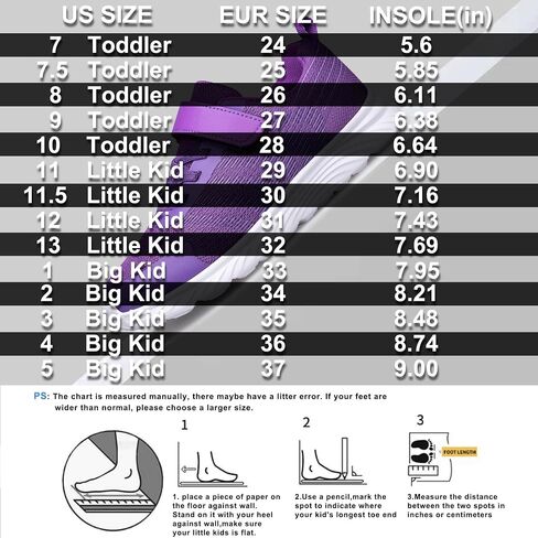 Raoendis Boys Girls Sneakers Kids Shoes Lightweight Breathable Athletic Running Tennis Fitness Shoes for Unisex Toddler/Little Kid/Big Kid in Kuwait