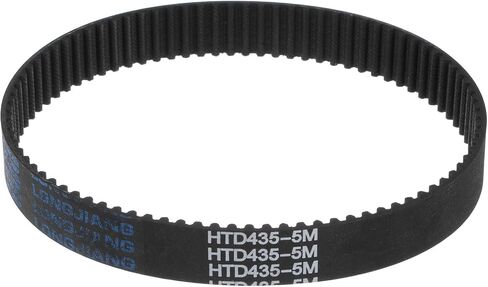 uxcell HTD5M-435 Rubber Timing Belt 87 Teeth Closed Loop Pulley Timing Belt 20mm Width, 435mm Pitch Length Synchronous Belt in Saudi Arabia