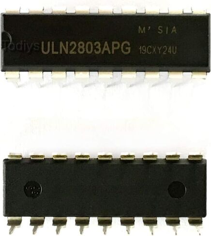 جديد 30 قطعة ل ULN2803APG ULN2803A ULN2803 NTE2018 M54585P DIP-18 الترانزستور صفيف-8 NPN دارلينجتون محرك 8-قناة ULN2803AN in Kuwait