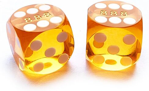 Bescon Dice Professional Small Precision Dice 12.7mm (1/2 inch) with Random Serial Number, Mini Precision Cut Dice 12.7MM Gem Blue in Saudi Arabia