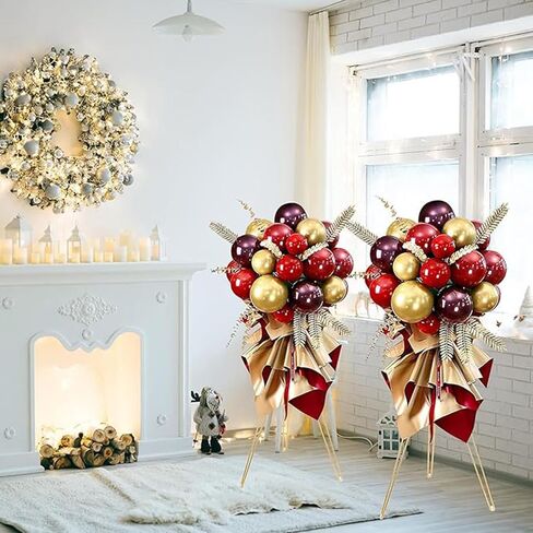 2 Pcs Gold Flower Stand Display -41.3IN Flower stand for wedding, Metal Flower display stand for Wedding bases para arreglos florales flower stand display gold centerpieces for wedding in Saudi Arabia