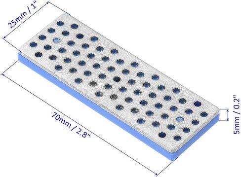 3 Pack Ski Snowboard Diamond Stone - Ski Edge Files Sharpener Tool, Apply to Outdoor Snowboard (2.8", 360 Grit, Blue) in Saudi Arabia