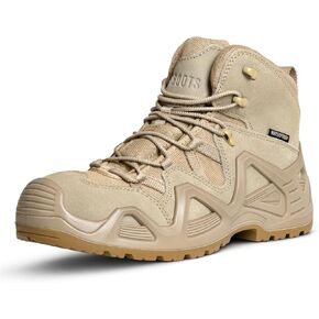 Tactical Hiking Boots for Men Waterproof Work Boots- Durable, Lightweight Boots, 6inch Work Boots for Men, Military Boots, Combat Boots, Desert Boots