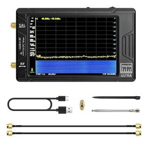 TinySA Ultra Spectrum Analyzer 4.0 Inch 100kHz to 5.3GHz Handheld Tiny Frequency Analyzer RF Signal Generator