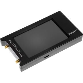 Nooelec NanoVNA-H 4 - Open Hardware Vector Network Analyzer Kit from Authorized Distributor. Includes 50kHz-1.5GHz+ Portable VNA with 4" LCD, EMI Shielding & SOLT Calibration Kit. Support Innovation!