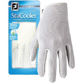 FootJoy Women's StaCooler Fashion Golf Glove (White)