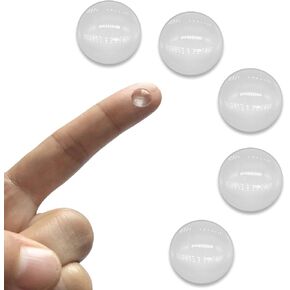 5PCS X Optical Glass Lens without Edge Dameter 5MM Flat-convex lens, Focusing LED Convex Lens (Φ5mm*H2.8*F4.0)