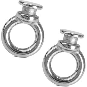 Boat Fender Eye Boat Fender Hook for Boat Fender Bumper Hanger Holder Locks, Quick Deploy Steel Marine Fender Hook (2 Pack)