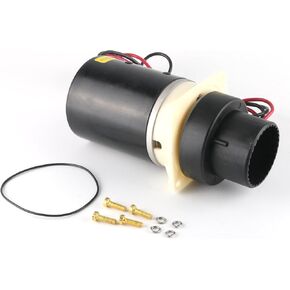 37072-0092 37072-0012 Marine Designer Series and Quiet Flush Marine Toilet Pump Assembly Kit Waste Pump Assembly Compatible with Toilet Series 37045 37245 37055 37255 12V