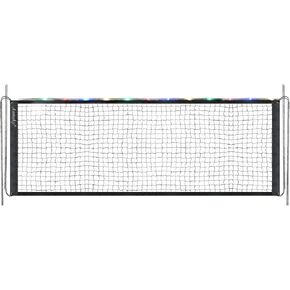 Aoneky Glow in The Dark LED Light Up 20ft Portable Badminton Net